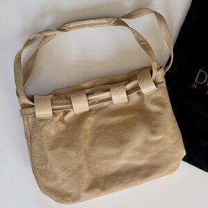 Donna Karan Soft Leather Shoulder Bag